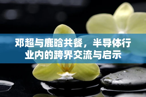 邓超与鹿晗共餐，半导体行业内的跨界交流与启示