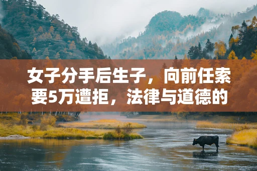 女子分手后生子，向前任索要5万遭拒，法律与道德的边界在哪里？