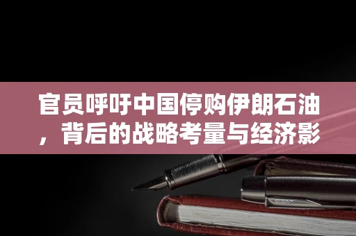 官员呼吁中国停购伊朗石油，背后的战略考量与经济影响
