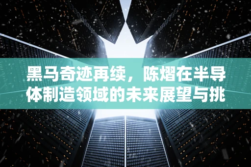 黑马奇迹再续，陈熠在半导体制造领域的未来展望与挑战