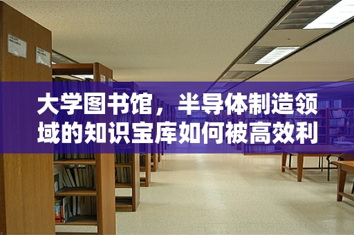大学图书馆，半导体制造领域的知识宝库如何被高效利用？