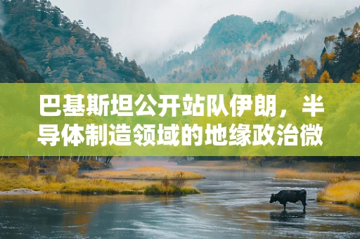 巴基斯坦公开站队伊朗，半导体制造领域的地缘政治微妙平衡