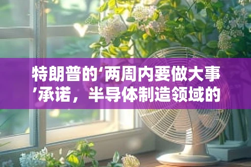特朗普的‘两周内要做大事’承诺，半导体制造领域的政策影响与反思