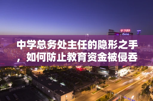 中学总务处主任的隐形之手，如何防止教育资金被侵吞？