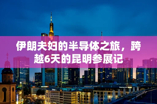 伊朗夫妇的半导体之旅，跨越6天的昆明参展记