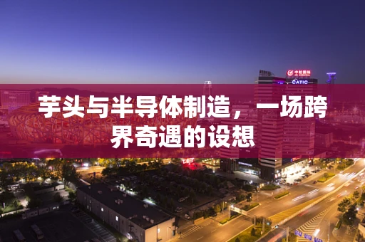 芋头与半导体制造，一场跨界奇遇的设想