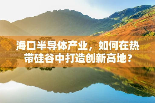 海口半导体产业，如何在热带硅谷中打造创新高地？