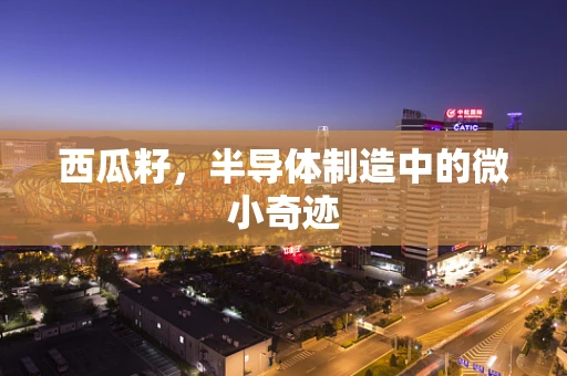 西瓜籽，半导体制造中的微小奇迹