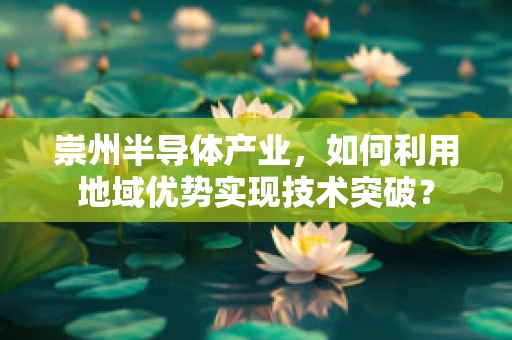 崇州半导体产业，如何利用地域优势实现技术突破？