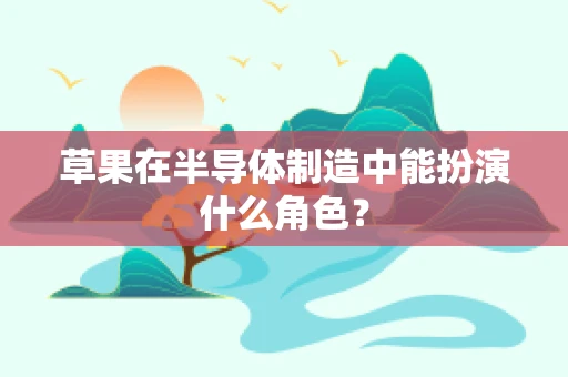 草果在半导体制造中能扮演什么角色？