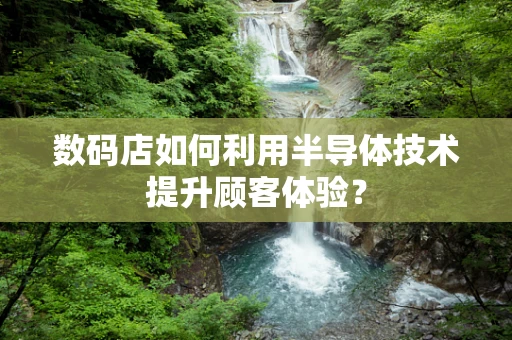 数码店如何利用半导体技术提升顾客体验？