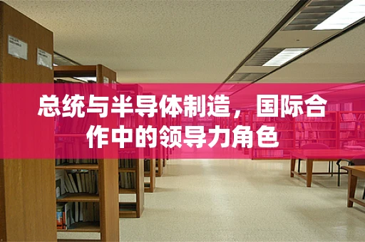 总统与半导体制造，国际合作中的领导力角色