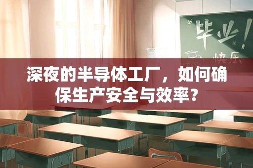 深夜的半导体工厂，如何确保生产安全与效率？