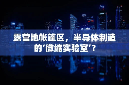 露营地帐篷区，半导体制造的‘微缩实验室’？