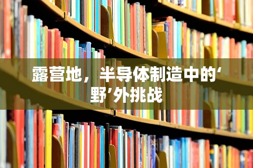 露营地，半导体制造中的‘野’外挑战