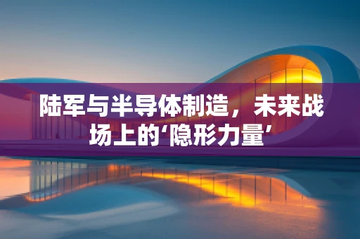 陆军与半导体制造，未来战场上的‘隐形力量’