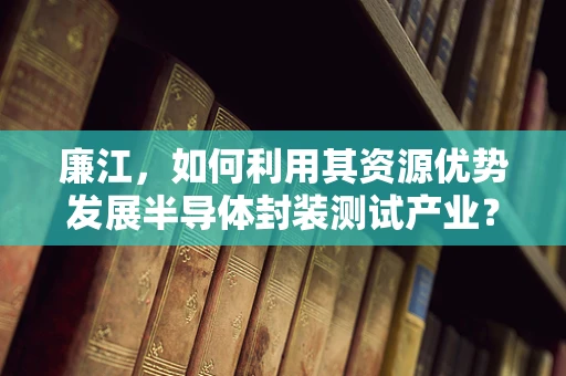 廉江，如何利用其资源优势发展半导体封装测试产业？