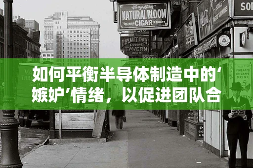 如何平衡半导体制造中的‘嫉妒’情绪，以促进团队合作？