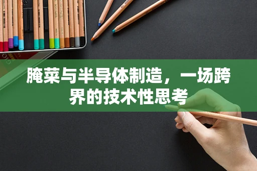 腌菜与半导体制造，一场跨界的技术性思考