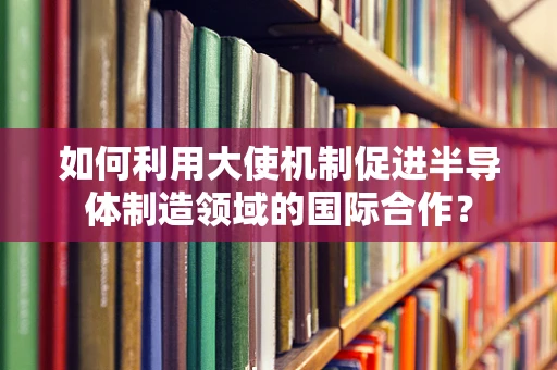 如何利用大使机制促进半导体制造领域的国际合作？