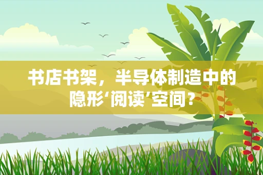 书店书架，半导体制造中的隐形‘阅读’空间？