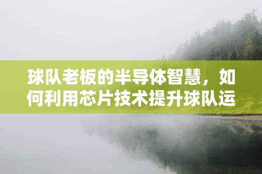 球队老板的半导体智慧，如何利用芯片技术提升球队运营效率？