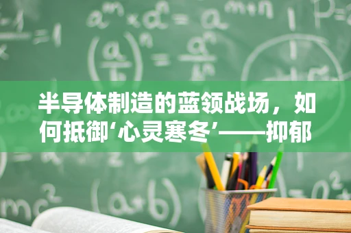 半导体制造的蓝领战场，如何抵御‘心灵寒冬’——抑郁症的隐形威胁？