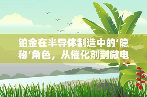 铂金在半导体制造中的‘隐秘’角色，从催化剂到微电子的桥梁