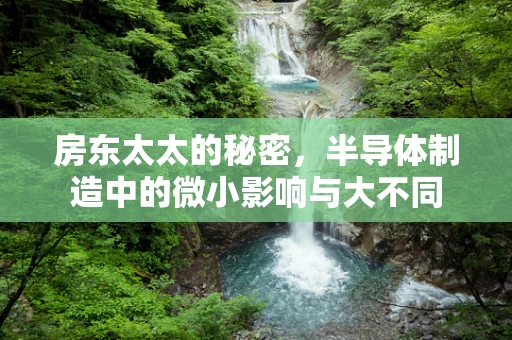 房东太太的秘密，半导体制造中的微小影响与大不同
