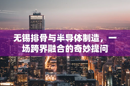 无锡排骨与半导体制造，一场跨界融合的奇妙提问