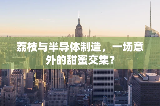 荔枝与半导体制造，一场意外的甜蜜交集？