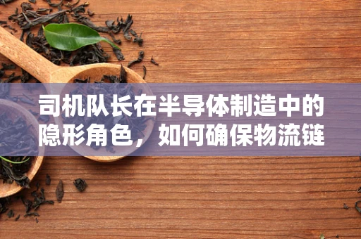 司机队长在半导体制造中的隐形角色，如何确保物流链的‘晶’准无误？