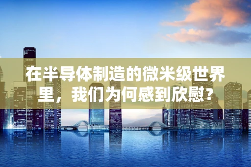 在半导体制造的微米级世界里，我们为何感到欣慰？