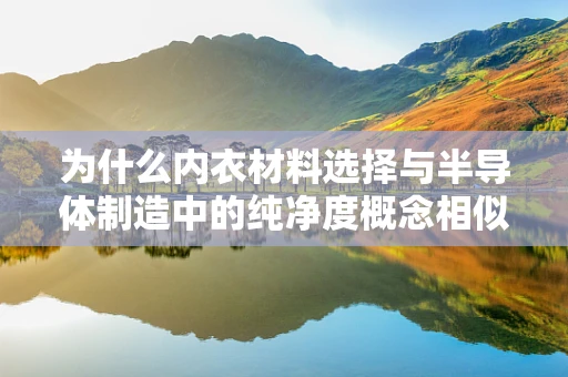 为什么内衣材料选择与半导体制造中的纯净度概念相似？
