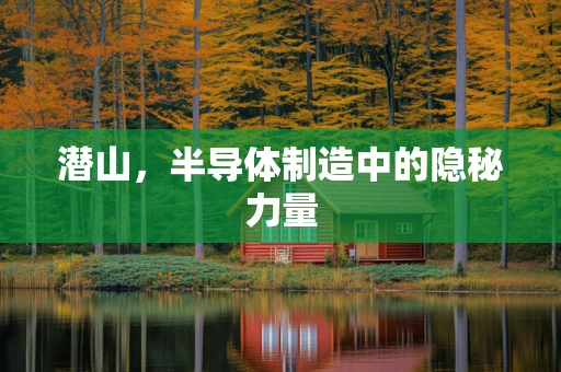 潜山，半导体制造中的隐秘力量
