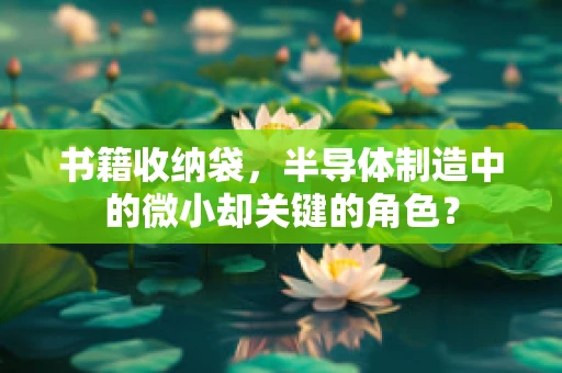 书籍收纳袋，半导体制造中的微小却关键的角色？