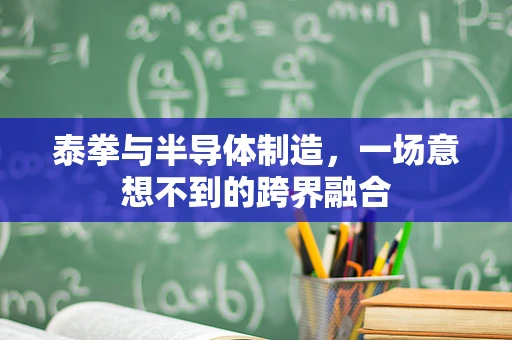 泰拳与半导体制造，一场意想不到的跨界融合