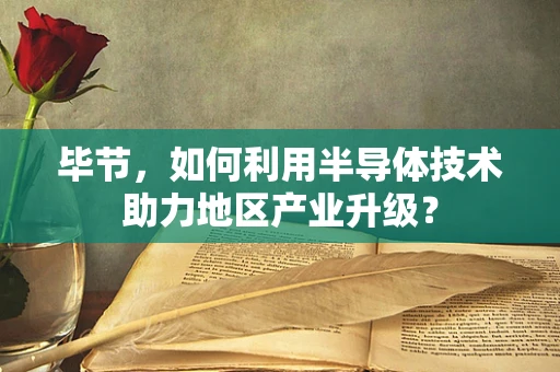 毕节，如何利用半导体技术助力地区产业升级？