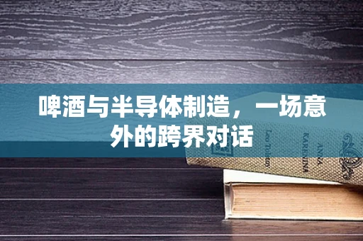 啤酒与半导体制造，一场意外的跨界对话