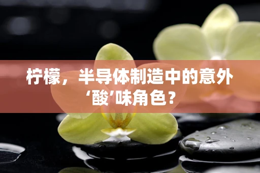 柠檬，半导体制造中的意外‘酸’味角色？