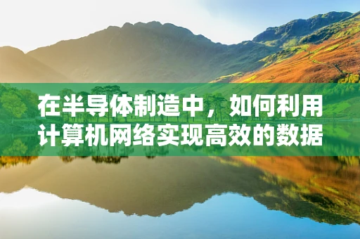 在半导体制造中，如何利用计算机网络实现高效的数据传输与资源共享？