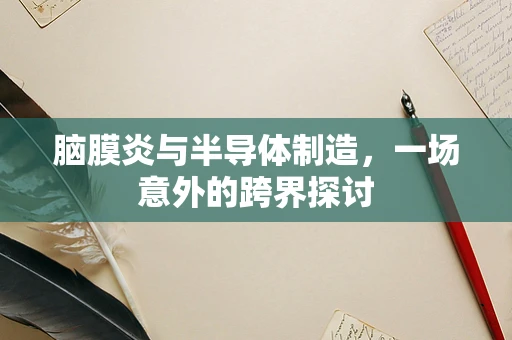脑膜炎与半导体制造，一场意外的跨界探讨