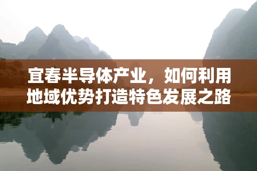 宜春半导体产业，如何利用地域优势打造特色发展之路？