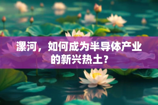 漯河，如何成为半导体产业的新兴热土？