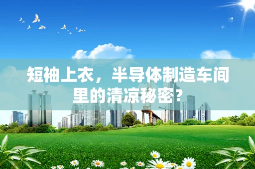 短袖上衣，半导体制造车间里的清凉秘密？