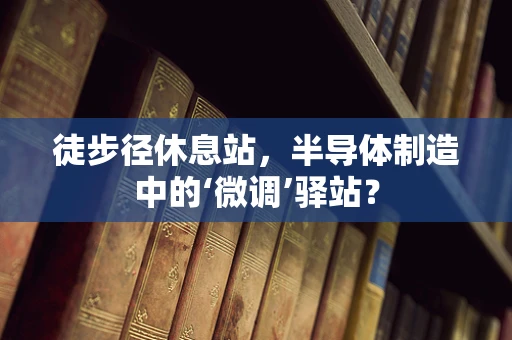 徒步径休息站，半导体制造中的‘微调’驿站？