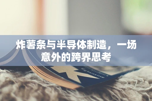炸薯条与半导体制造，一场意外的跨界思考