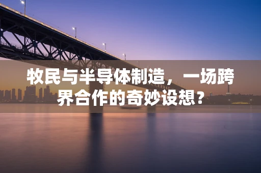 牧民与半导体制造，一场跨界合作的奇妙设想？