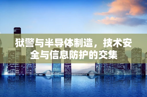 狱警与半导体制造，技术安全与信息防护的交集