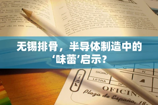 无锡排骨，半导体制造中的‘味蕾’启示？